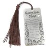 MARCAPAGINAS PERSONALIZADO EN PLATA 925/1000. MODELO NIÑOS 75X35