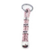 LLAVERO PERSONALIZADO TE QUIERO MAMI FABRICADO CON CUERO NACIONAL Y ZAMAK BAÑO PLATA MODELO TERMINAL (TE QUEREMOS MAMI)